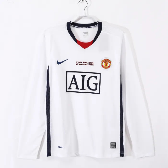 Manchester United Third Long Sleeve Retro Jersey 2008/2009