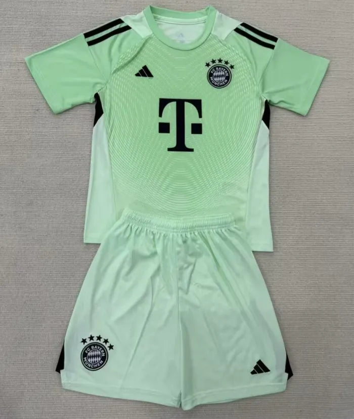 Bayern Munich Goalkeeper Kids Suit 2025/2026