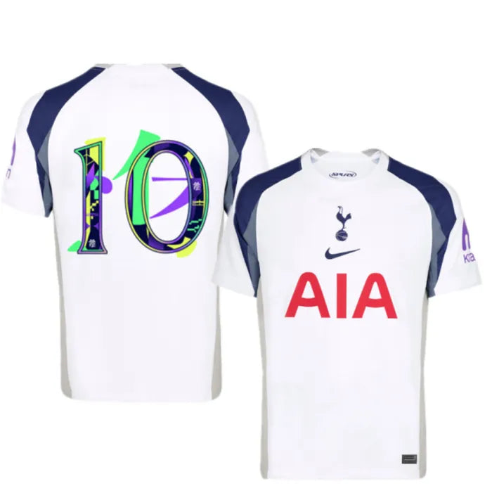 Tottenham Hotspur Home Man Jersey 25/26 Custom HONG KONG TOUR NUMBERS