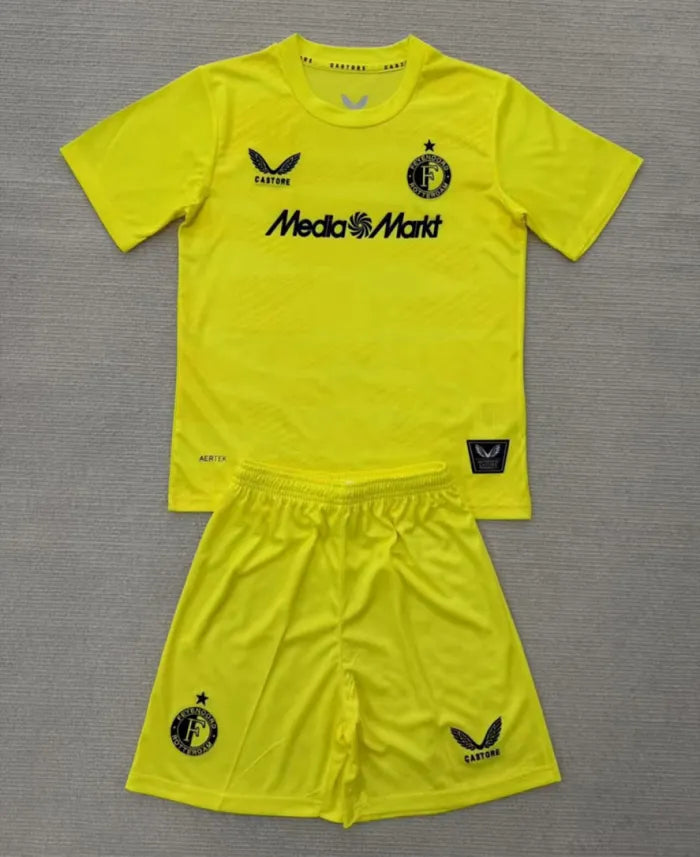 Feyenoord Rotterdam Goalkeeper Kids Suit 2025/2026