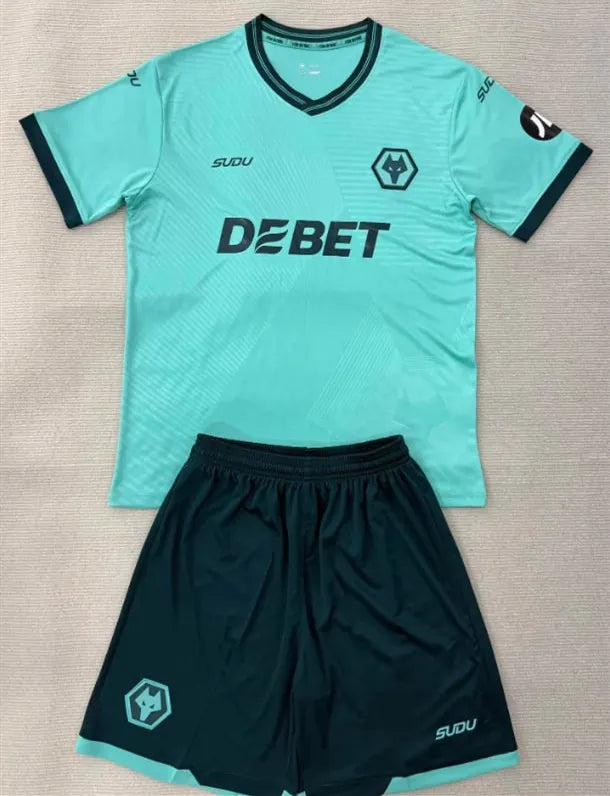 Wolves Away Kids Suit 2025/2026