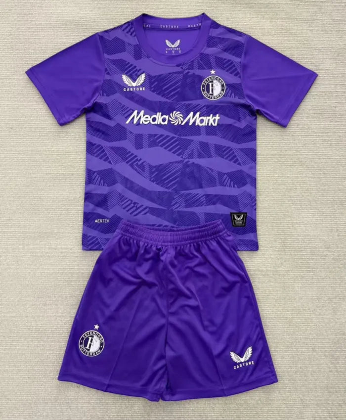 Feyenoord Rotterdam Goalkeeper Kids Suit 2025/2026