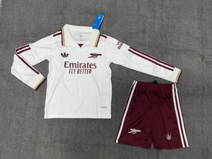 Arsenal Third Long Sleeve Kids Suit 2025/2026