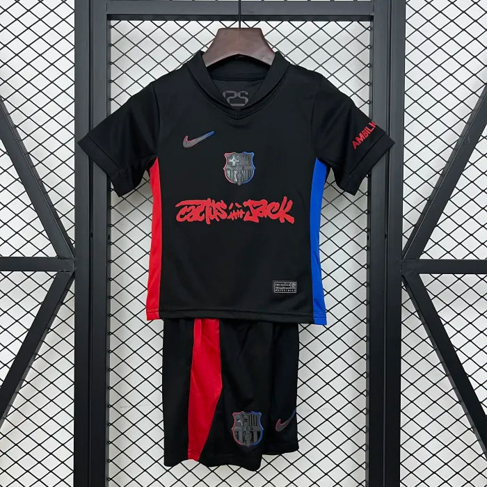 Barcelona X TRAVIS SCOTT Limited Edition Kids Suit 2024/2025