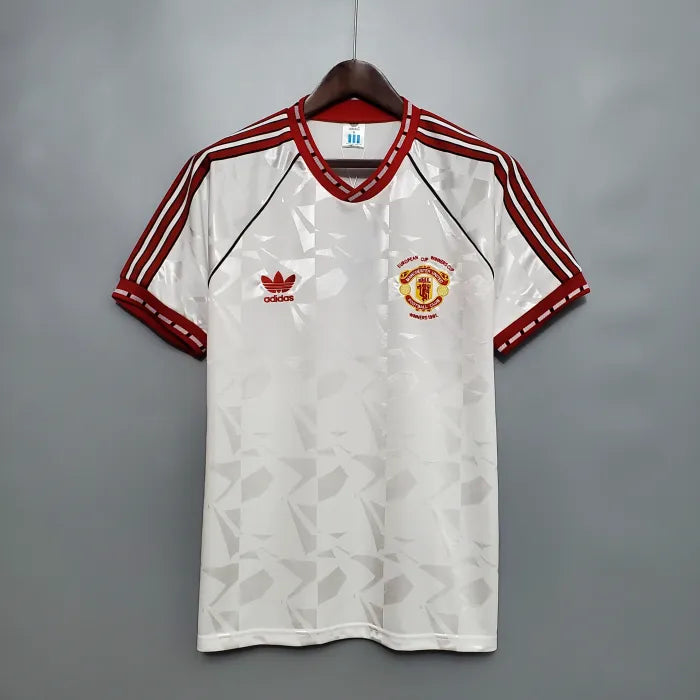 Manchester United Third European Cup Winners'Cup Final Retro Jersey 1990/1991